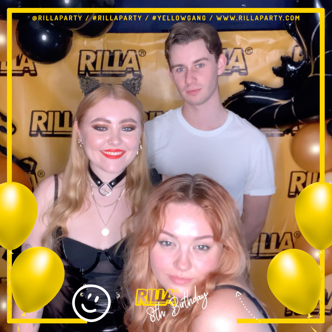 8thBirthdayBooth — RILLA party photo